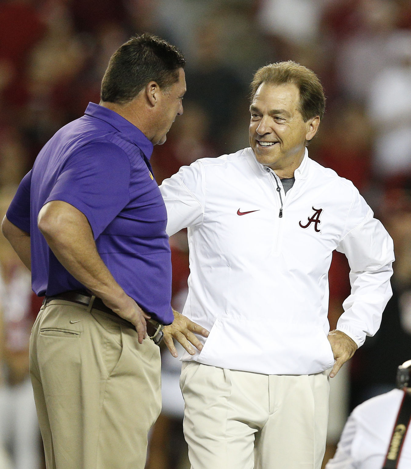 Nick Saban, Ed Orgeron